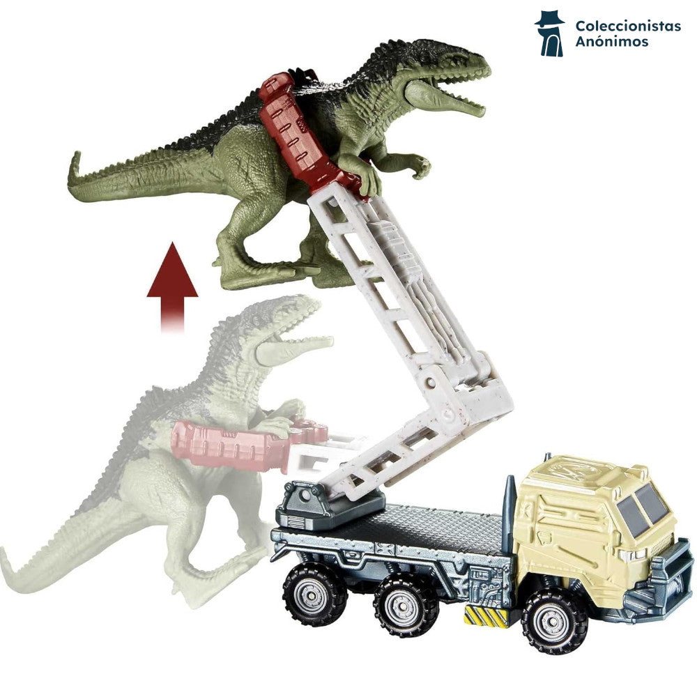 Jurassic World Matchbox Dominion Giganotosaurus Loader [ABIERTO]