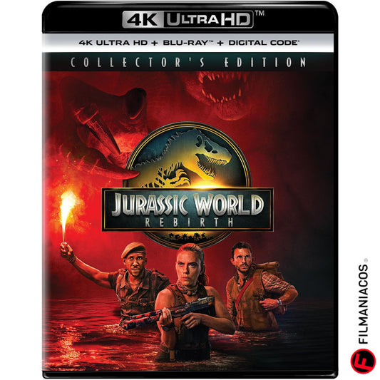 PRE-VENTA: Jurassic World: Rebirth (2025) [4K Ultra HD + Blu-ray]
