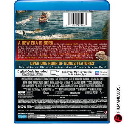 PRE-VENTA: Jurassic World: Rebirth (2025) [Blu-ray]