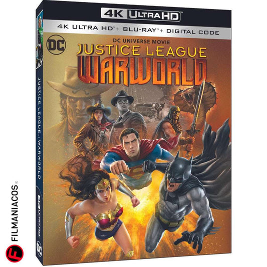 Justice League: Warworld (2023) [4K Ultra HD + Blu-ray]