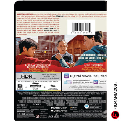 PRE-VENTA: Karate Kid: Legends (2025) [4K Ultra HD + Blu-ray]