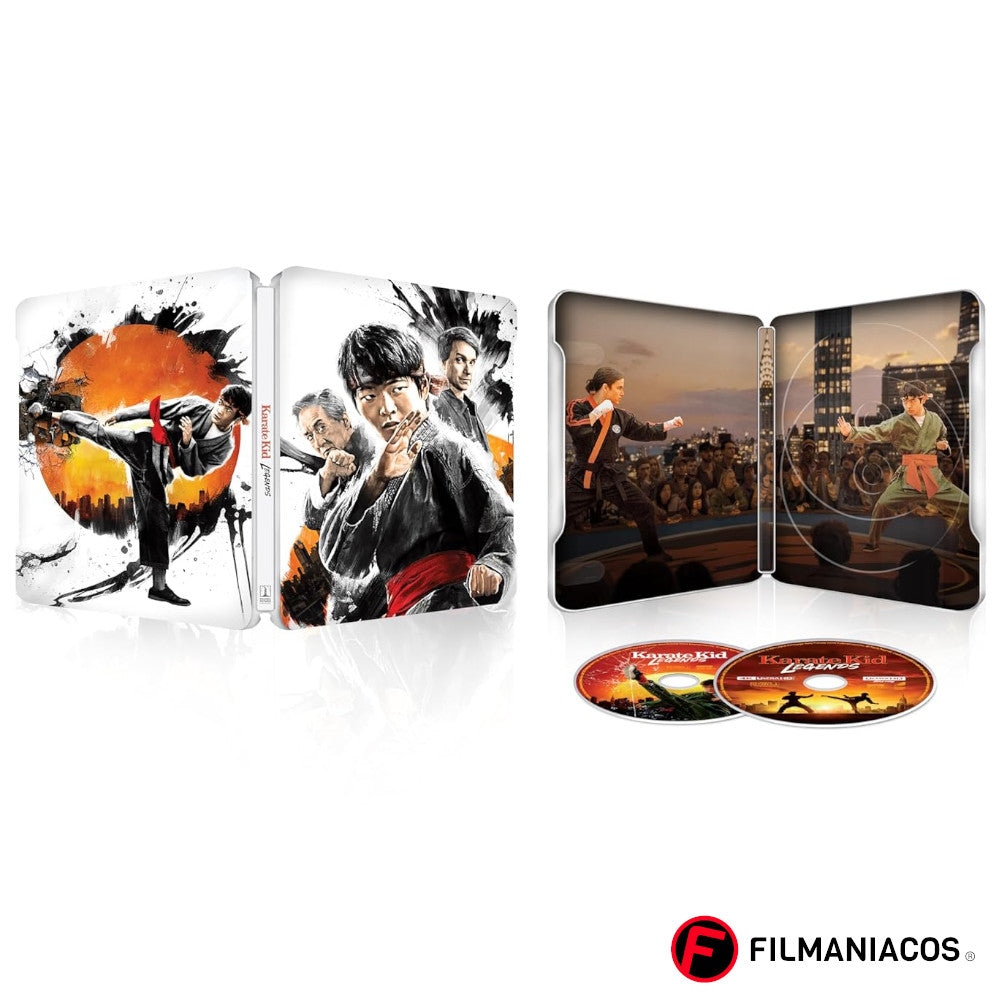 PRE-VENTA: Karate Kid: Legends (2025) (Steelbook) [4K Ultra HD + Blu-ray]