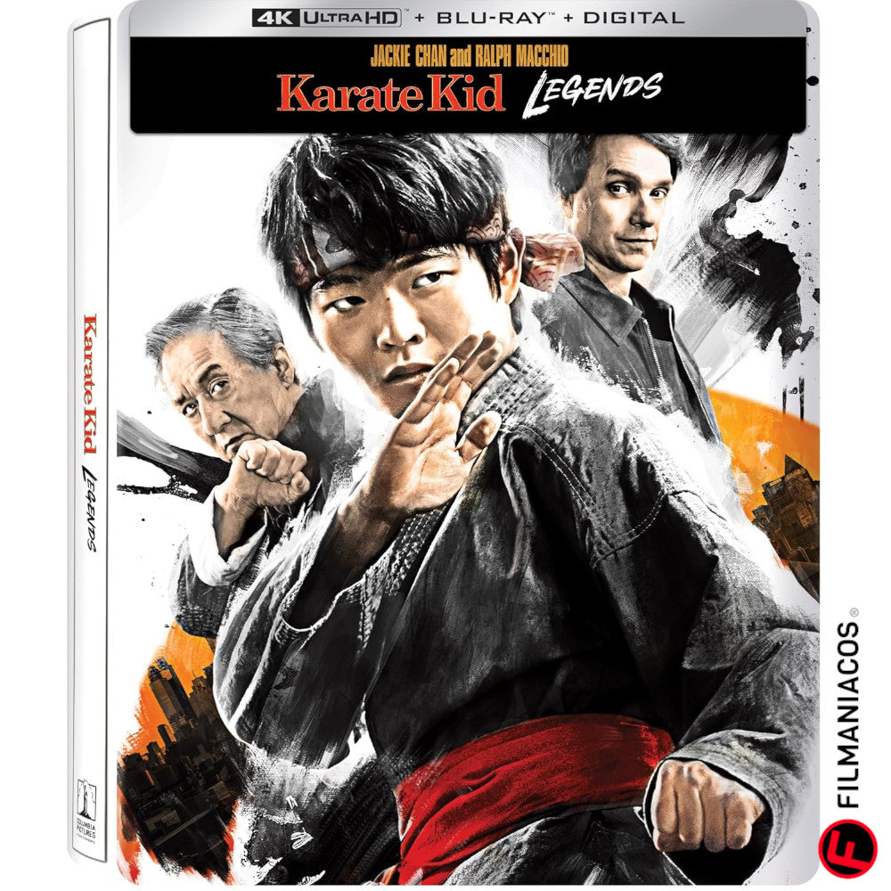 PRE-VENTA: Karate Kid: Legends (2025) (Steelbook) [4K Ultra HD + Blu-ray]