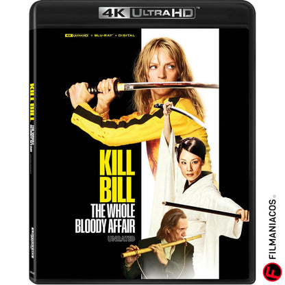 PRE-VENTA: Kill Bill: The Whole Bloody Affair (2006) [4K Ultra HD + Blu-ray]