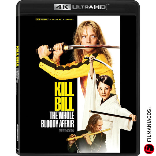 PRE-VENTA: Kill Bill: The Whole Bloody Affair (2006) [4K Ultra HD + Blu-ray]
