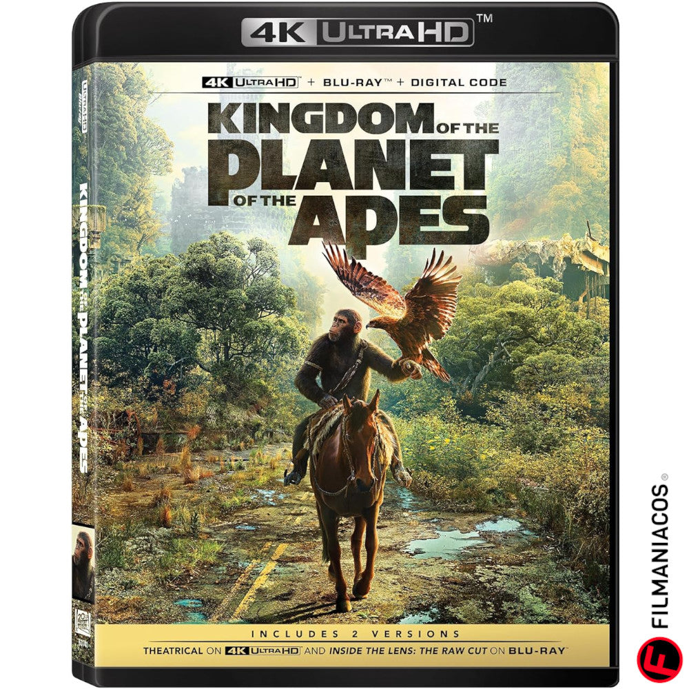 PEDIDO: Kingdom of the Planet of the Apes (2024) [4K Ultra HD + Blu-ray]