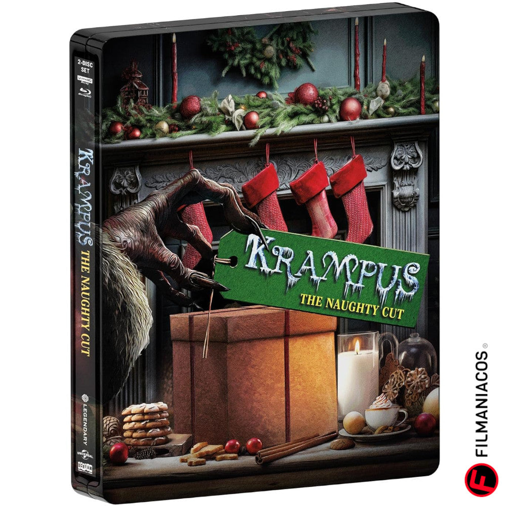 PRE-VENTA: Krampus: The Naughty Cut (2015) (Steelbook) [4K Ultra HD + Blu-ray]