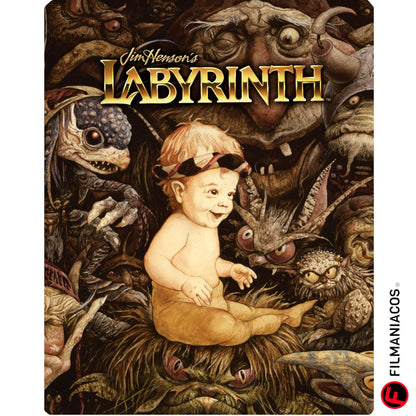 PRE-VENTA: Labyrinth (1986) (Steelbook) [4K Ultra HD + Blu-ray]