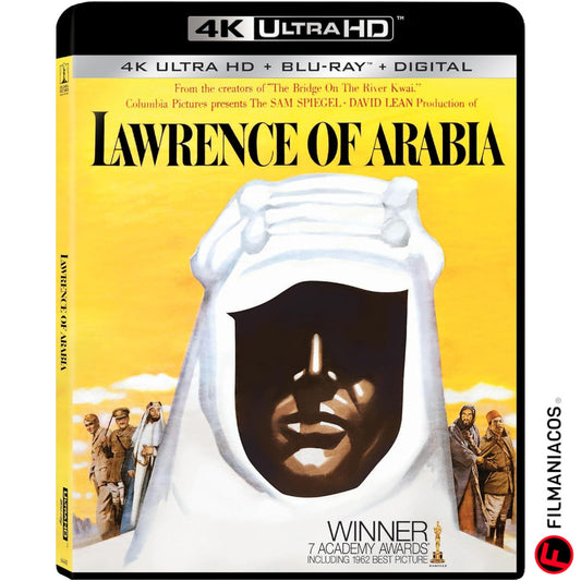 PRE-VENTA: Lawrence Of Arabia (1962) [4K Ultra HD + Blu-ray]