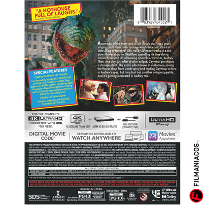 PRE-VENTA: Little Shop of Horrors (1986) (Steelbook) [4K Ultra HD]
