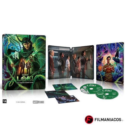 PRE-VENTA: Loki: The Complete Second Season (2023) (Steelbook) [4K Ultra HD]