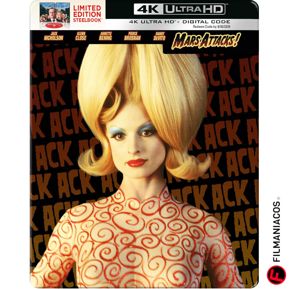 PRE-VENTA: Mars Attacks! (1996) (Steelbook) [4K Ultra HD]