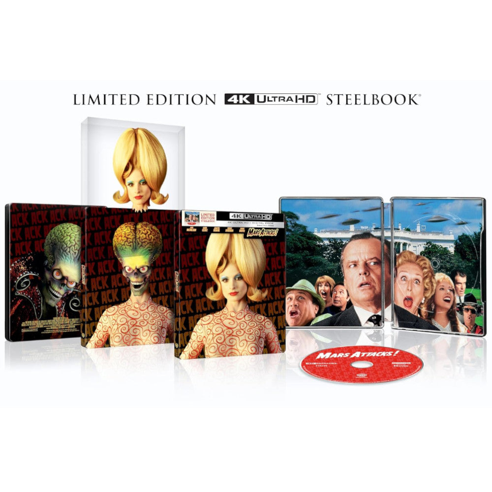 PRE-VENTA: Mars Attacks! (1996) (Steelbook) [4K Ultra HD]