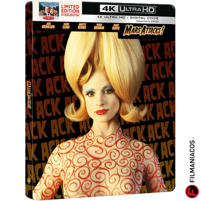 PRE-VENTA: Mars Attacks! (1996) (Steelbook) [4K Ultra HD]