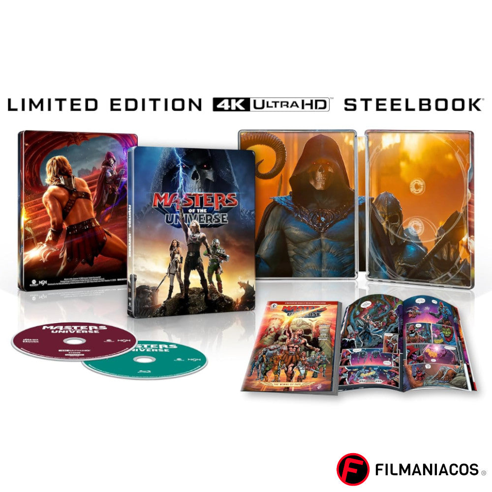 PRE-VENTA: Masters of the Universe (2026) (Steelbook) [4K Ultra HD + Blu-ray]