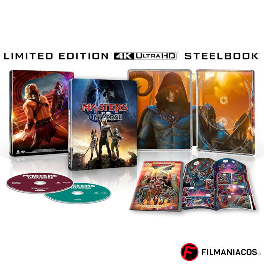PRE-VENTA: Masters of the Universe (2026) (Steelbook) [4K Ultra HD + Blu-ray]