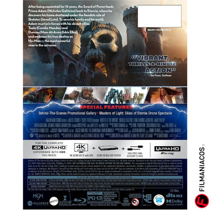 PRE-VENTA: Masters of the Universe (2026) (Steelbook) [4K Ultra HD + Blu-ray]