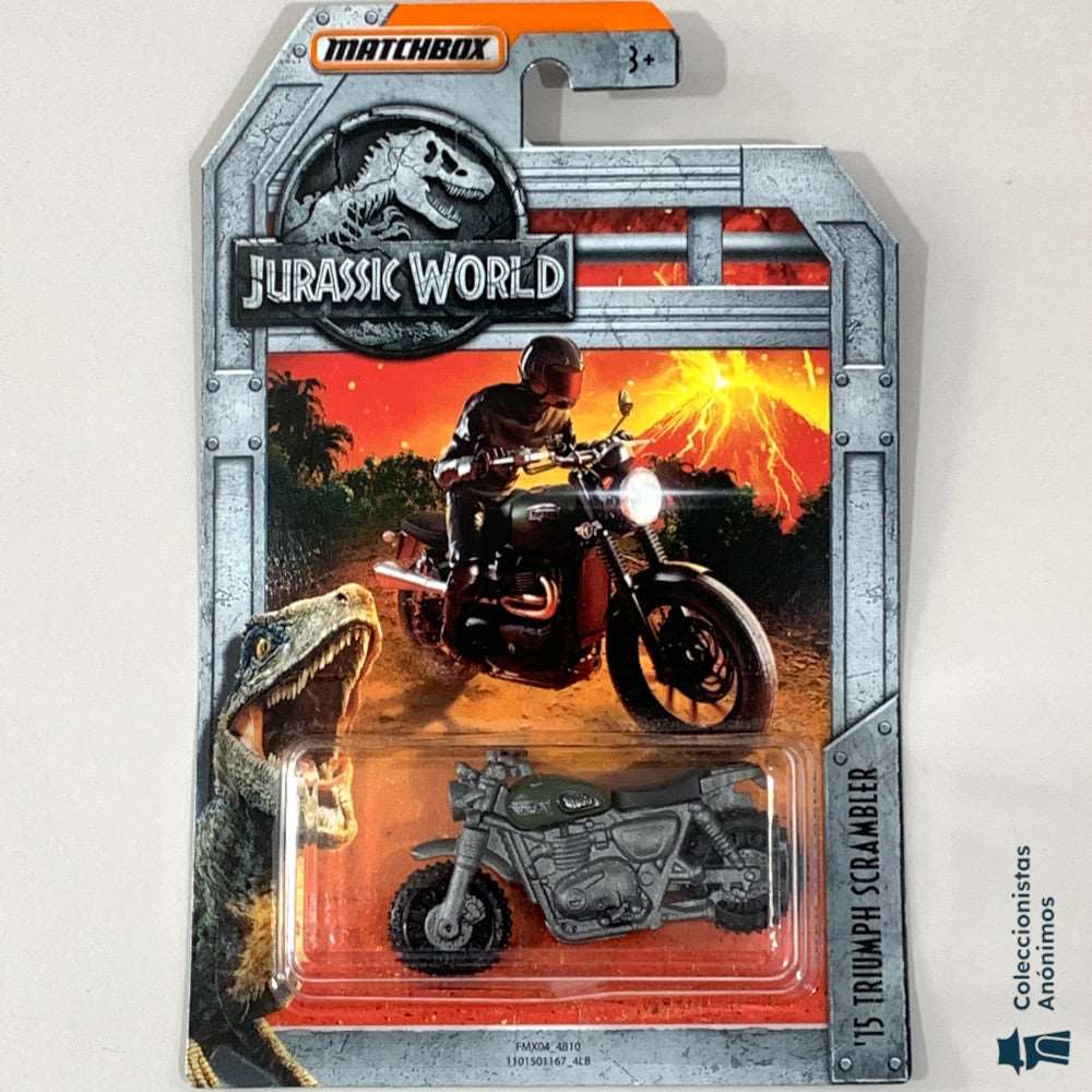 Jurassic World MBX Entertaiment 2018 (Set de 4 vehículos)