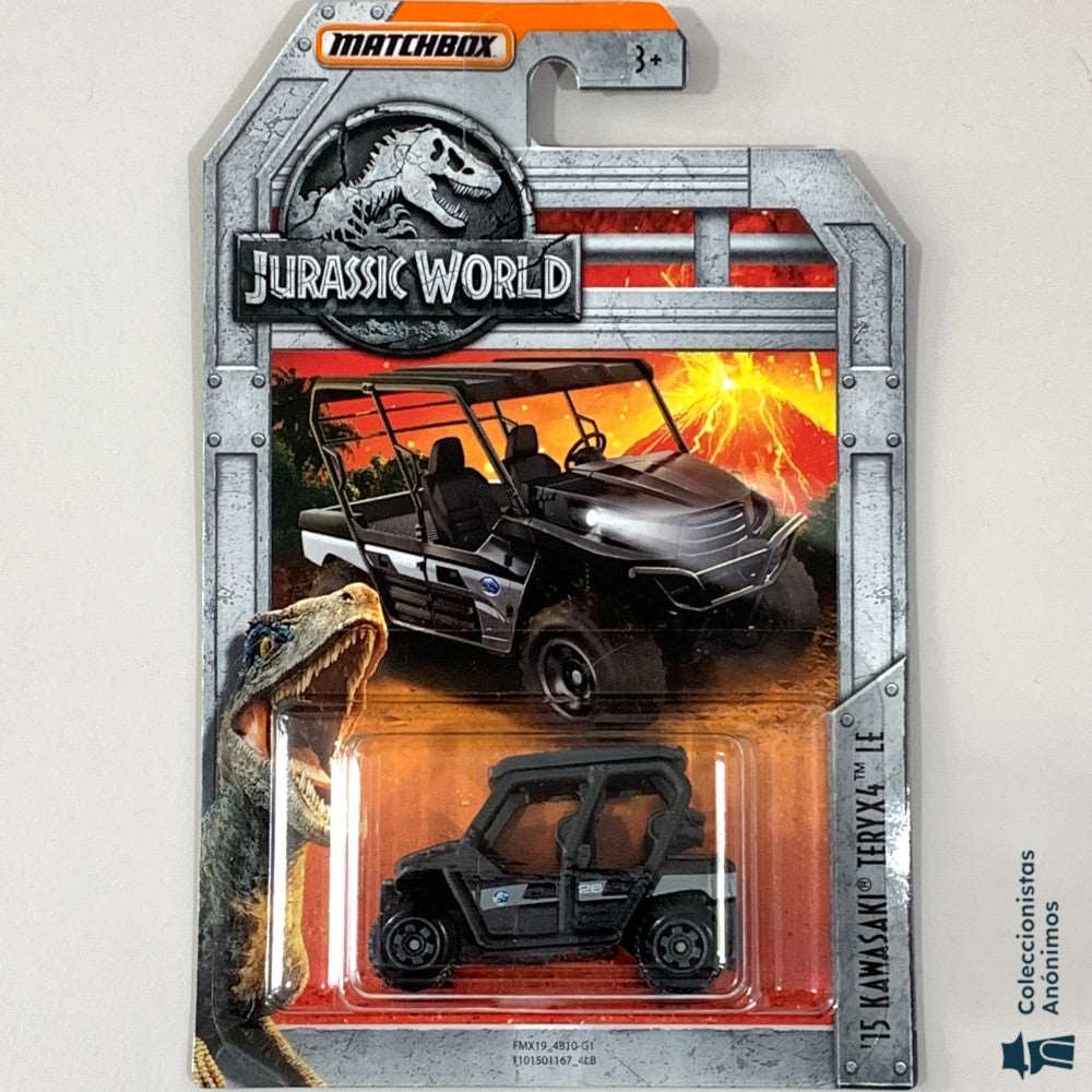 Jurassic World MBX Entertaiment 2018 (Set de 4 vehículos)