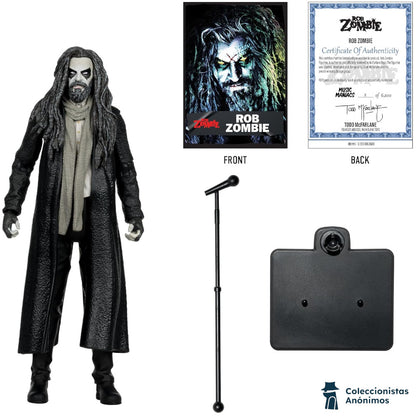 Rob Zombie McFarlane Toys Music Maniacs Metal (Figura de 6")