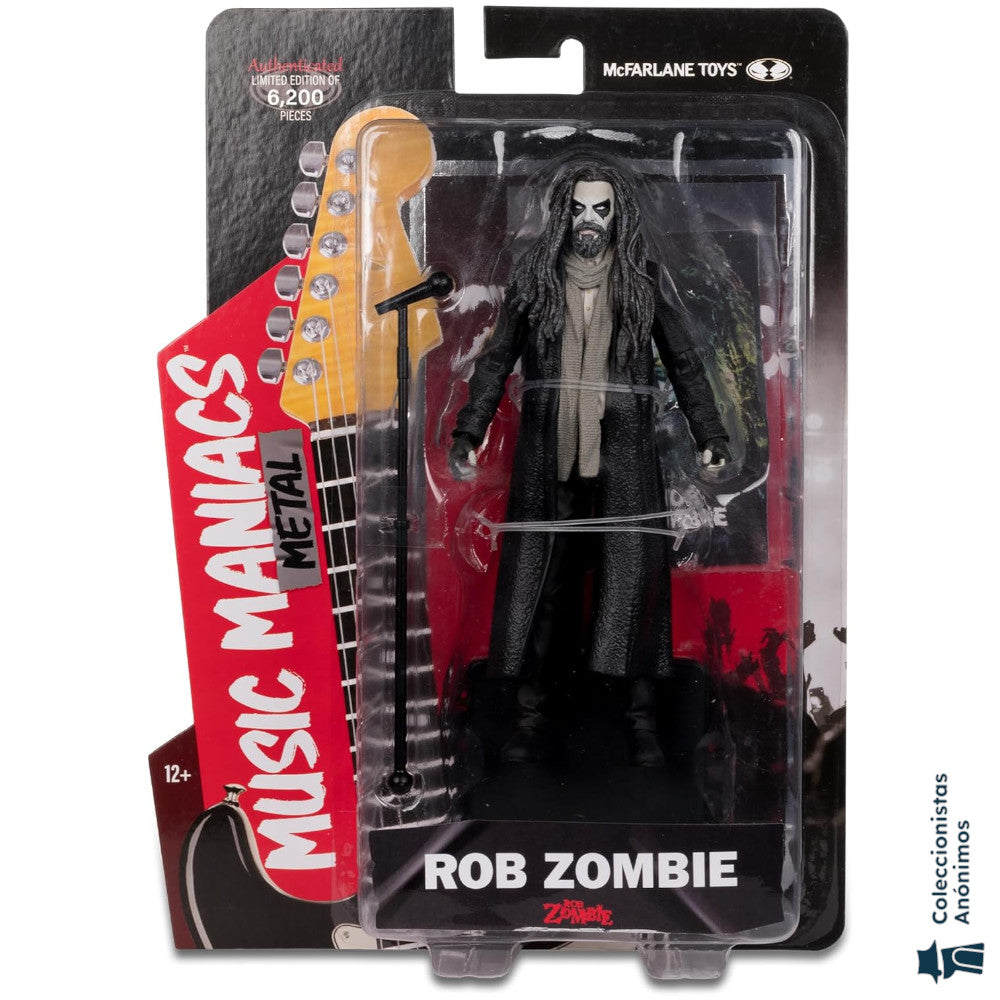 Rob Zombie McFarlane Toys Music Maniacs Metal (Figura de 6")