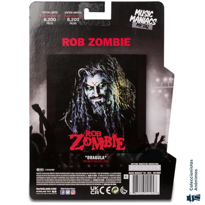 Rob Zombie McFarlane Toys Music Maniacs Metal (Figura de 6")