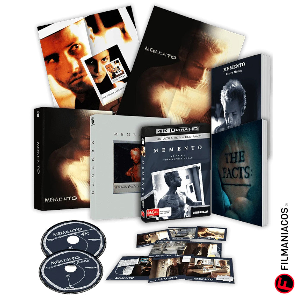 PRE-VENTA: Memento (2000) (Gift-Set) [4K Ultra HD + Blu-ray]