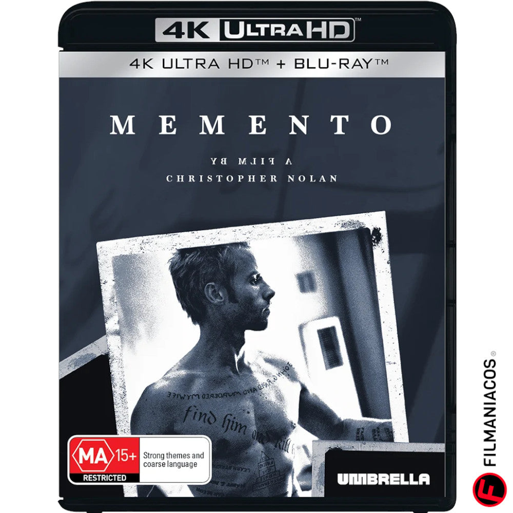 PRE-VENTA: Memento (2000) (Gift-Set) [4K Ultra HD + Blu-ray]
