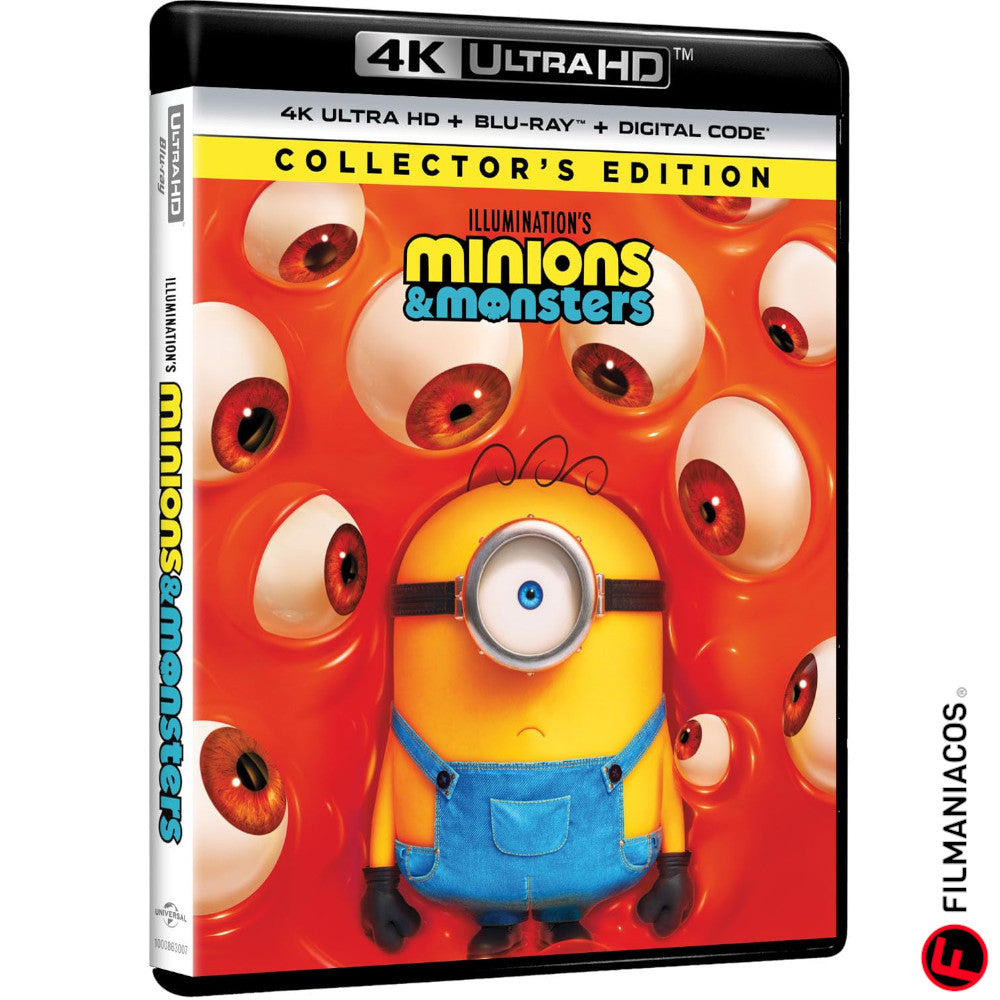 PRE-VENTA: Minions & Monsters (2026) [4K Ultra HD + Blu-ray]