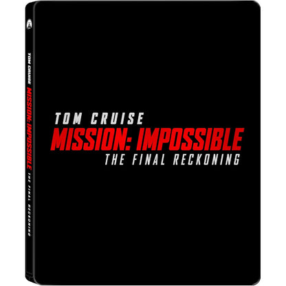 PRE-VENTA: Mission: Impossible - The Final Reckoning (2025) (Steelbook) [4K Ultra HD + Blu-ray]