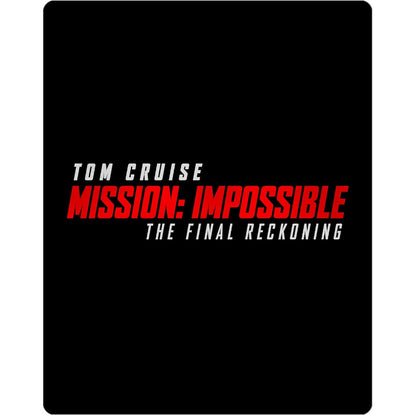 PRE-VENTA: Mission: Impossible - The Final Reckoning (2025) (Steelbook) [4K Ultra HD + Blu-ray]
