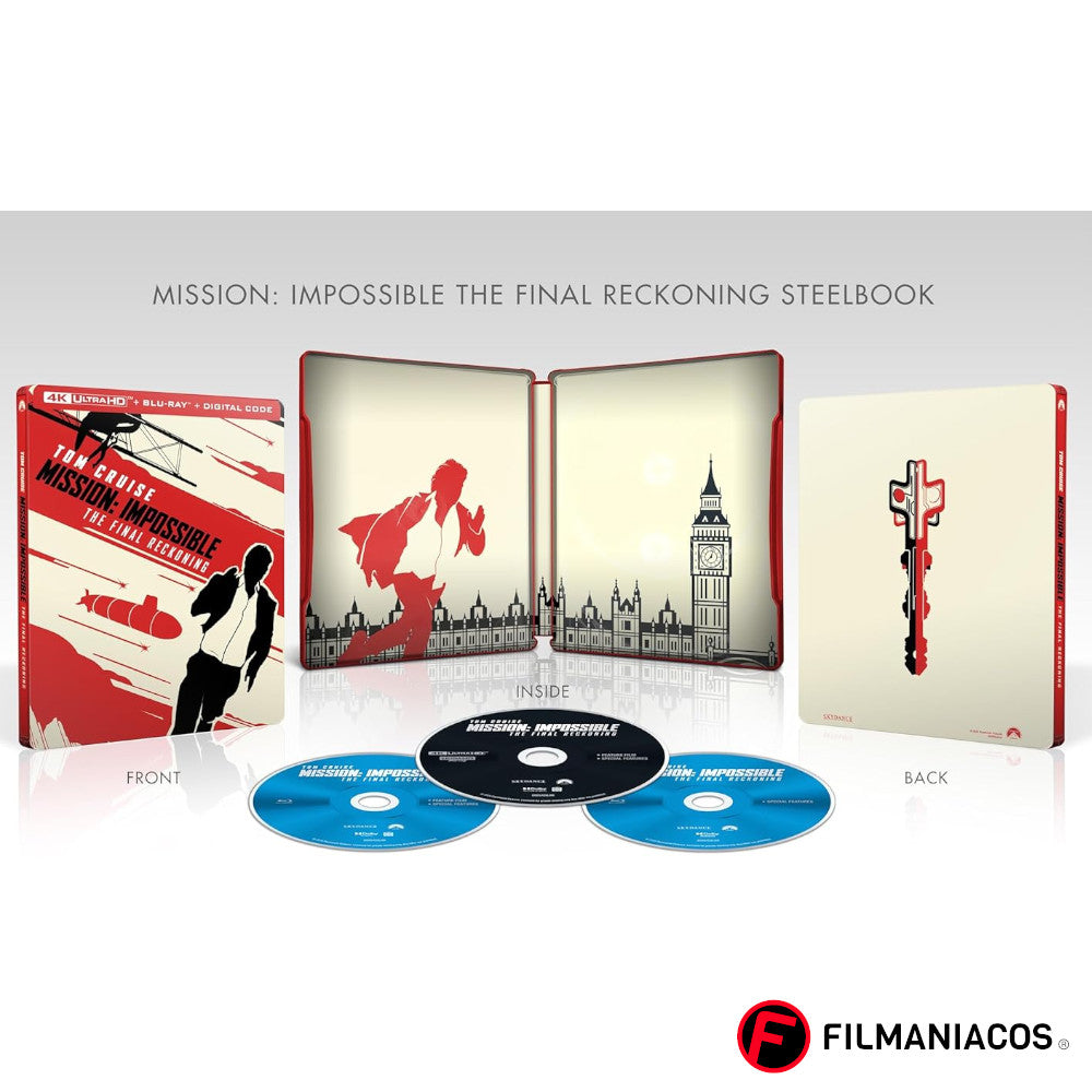 PRE-VENTA: Mission: Impossible - The Final Reckoning (2025) (Steelbook) [4K Ultra HD + Blu-ray]