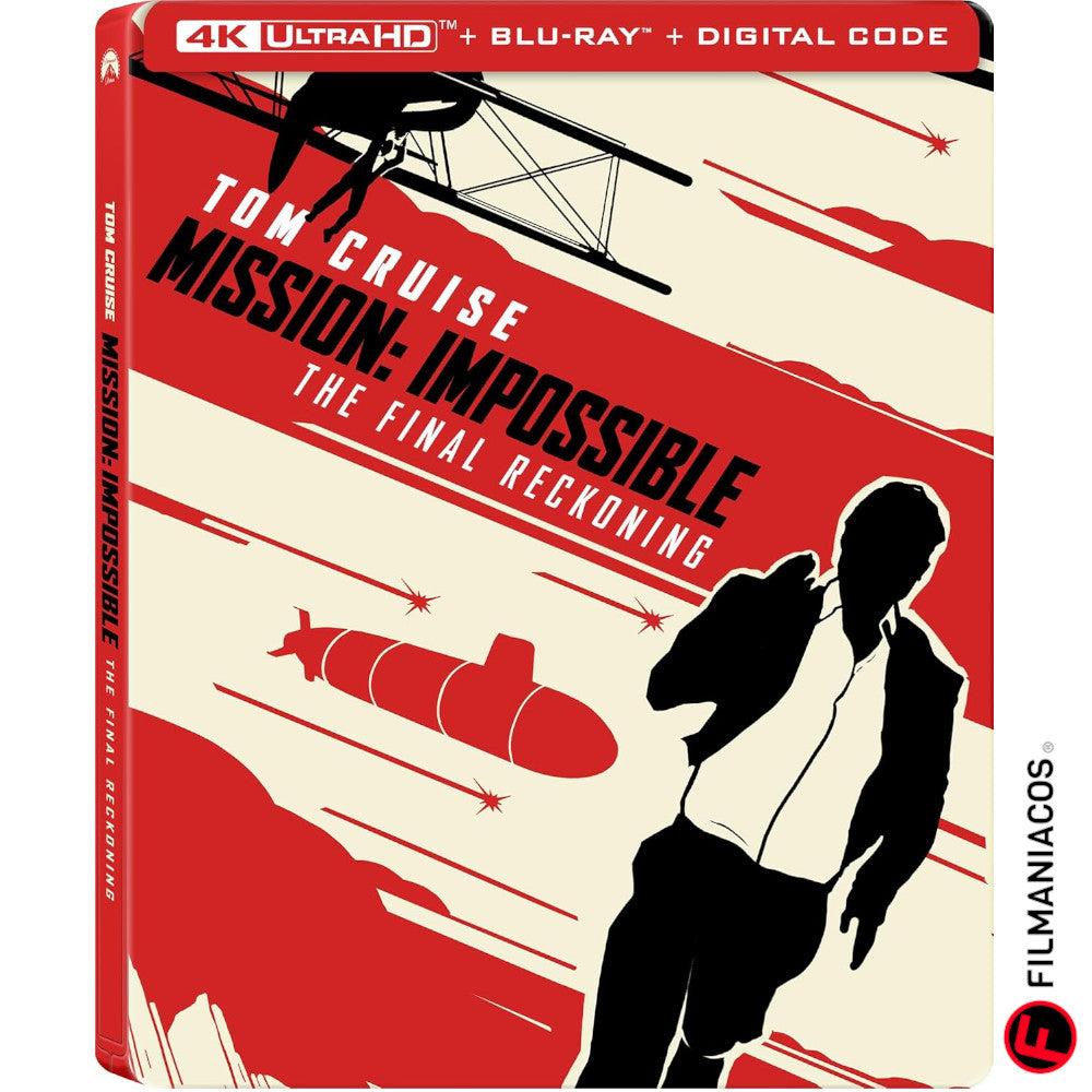 PRE-VENTA: Mission: Impossible - The Final Reckoning (2025) (Steelbook) [4K Ultra HD + Blu-ray]