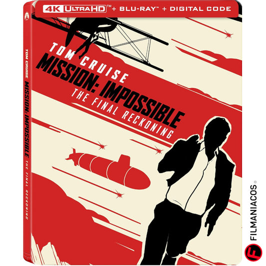 PRE-VENTA: Mission: Impossible - The Final Reckoning (2025) (Steelbook) [4K Ultra HD + Blu-ray]