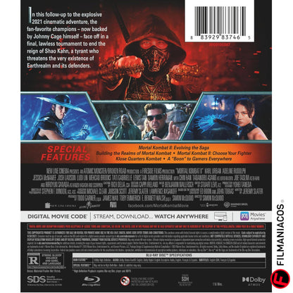 PRE-VENTA: Mortal Kombat II (2026) [Blu-ray]