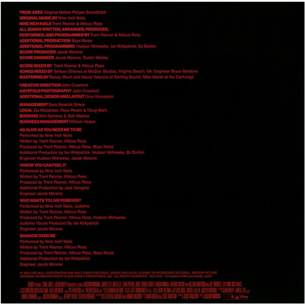 Tron: Ares (2025) (Soundtrack by Nine Inch Nails / Floppy Disk Packaging) [CD]