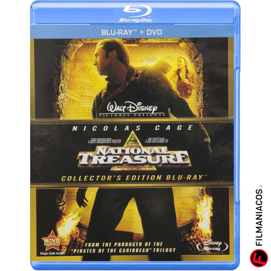 National Treasure (2004) [Blu-ray + DVD] >>USADO<<