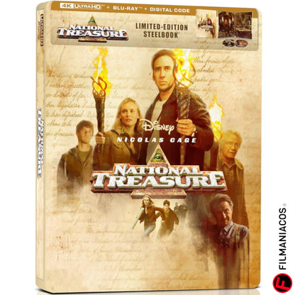 PRE-VENTA: National Treasure (2004) (Steelbook) [4K Ultra HD + Blu-ray]