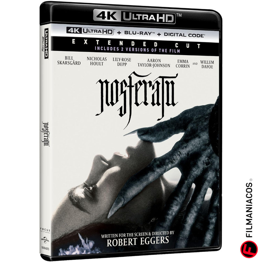 PRE-VENTA: Nosferatu: Extended Cut (2024) [4K Ultra HD + Blu-ray]