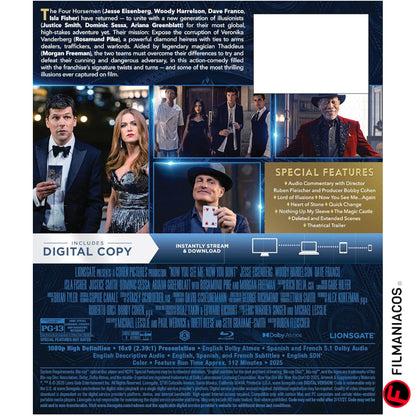 PRE-VENTA: Now You See Me, Now You Don't (2025) [Blu-ray]