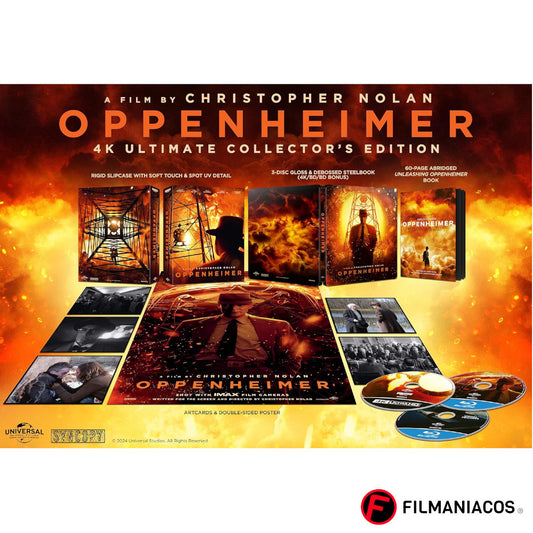 PRE-VENTA: Oppenheimer (2023) (Steelbook / Gift-Set) [4K Ultra HD + Blu-ray]