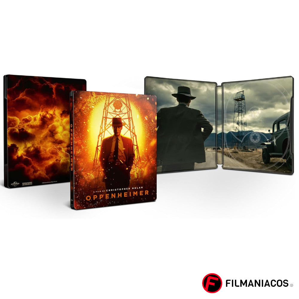 PRE-VENTA: Oppenheimer (2023) (Steelbook / Gift-Set) [4K Ultra HD + Blu-ray]