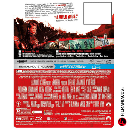 PRE-VENTA: Overlord (2018) (Steelbook) [4K Ultra HD + Blu-ray]