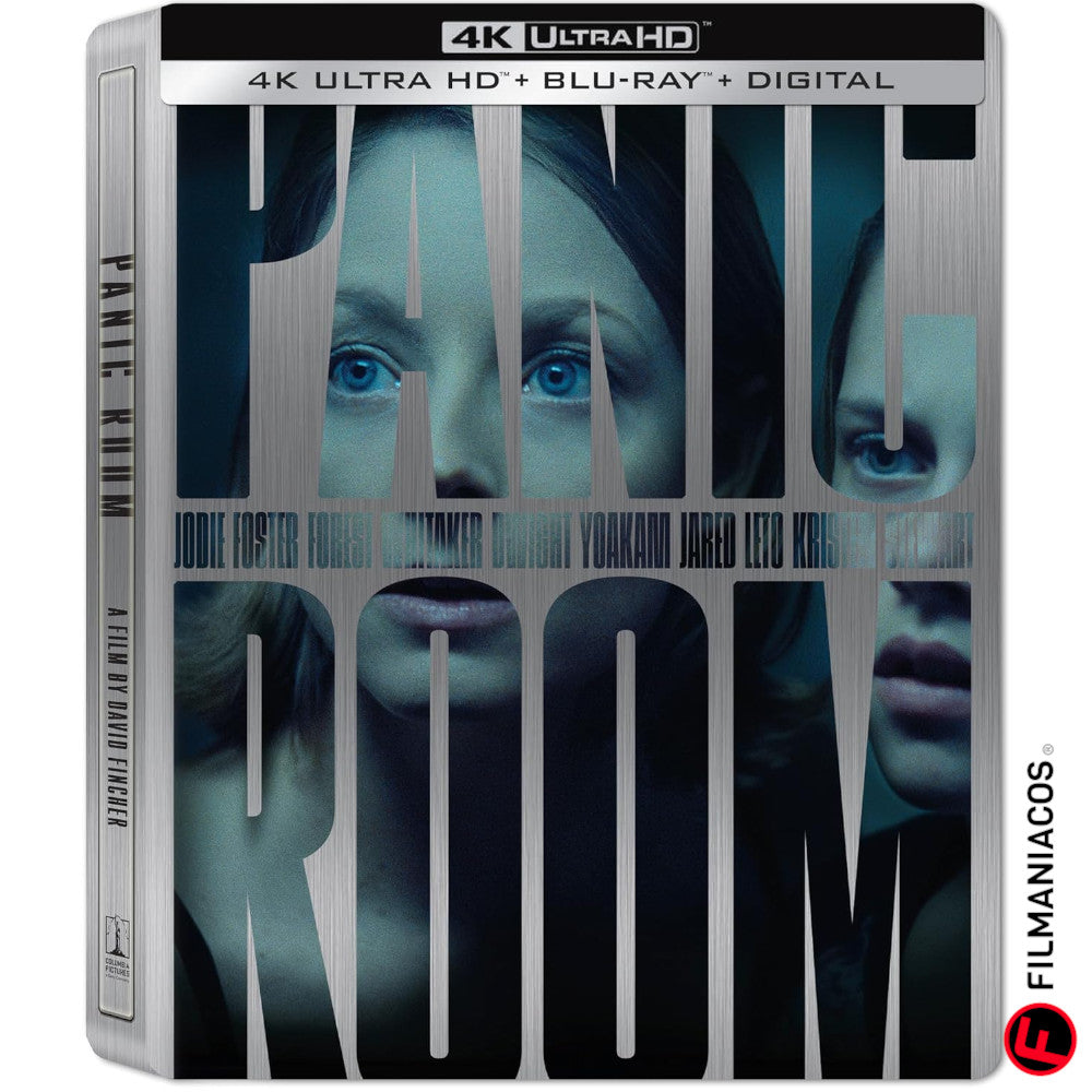 PRE-VENTA: Panic Room (2002) (Steelbook) [4K Ultra HD + Blu-ray]