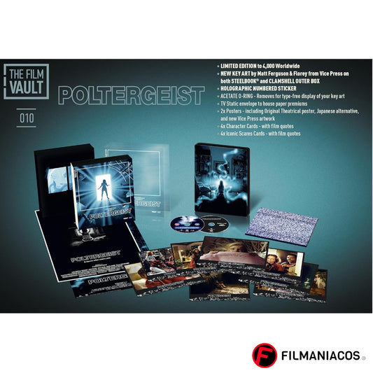 PRE-VENTA: Poltergeist (1982) (The Film Vault Gift-Set / Steelbook) [4K Ultra HD + Blu-ray]