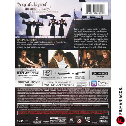 PRE-VENTA: Practical Magic (1998) (Steelbook) [4K Ultra HD]