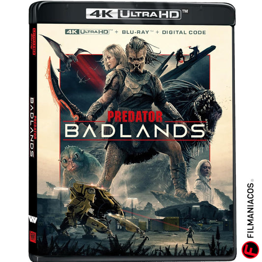 PRE-VENTA: Predator: Badlands (2025) [4K Ultra HD + Blu-ray]