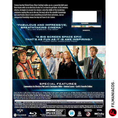 PRE-VENTA: Project Hail Mary (2026) [Blu-ray]