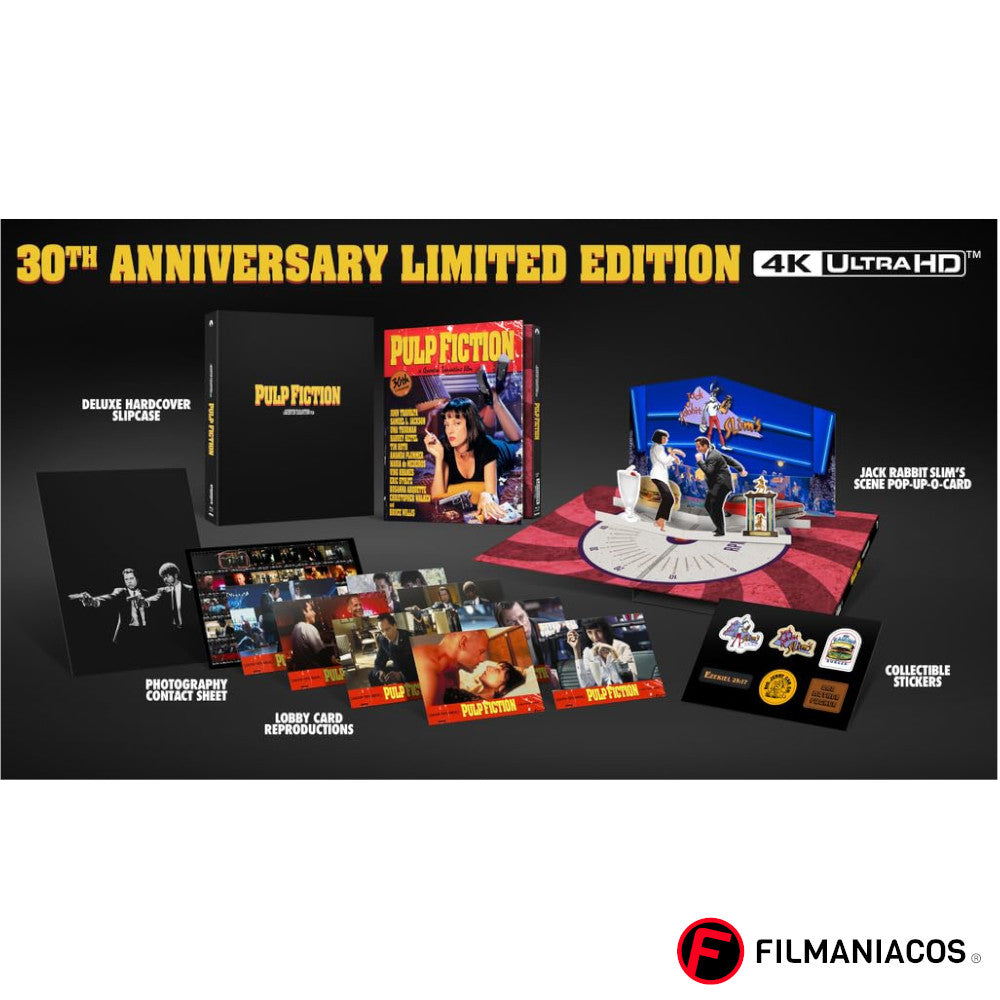 PRE-VENTA: Pulp Fiction (1994) (30th Anniversary Gift-Set) [4K Ultra HD + Blu-ray]