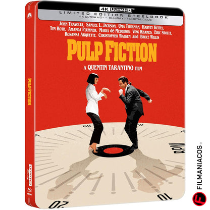 PRE-VENTA: Pulp Fiction (1994) (Steelbook) [4K Ultra HD + Blu-ray]